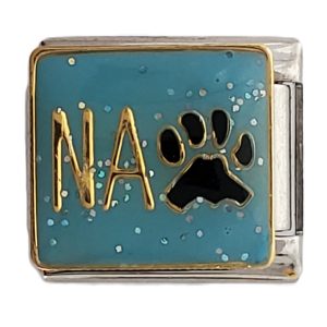 Italian Charm Bracelet Stainless Steel 9mm - NA Dog - cool urban dictionary statement