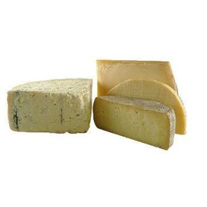 Fromage Marquis Italian Cheese Sampler Assorted Box - 2 lbs - Camembert, Comte, Brie, Goat cheese log or French Raclette