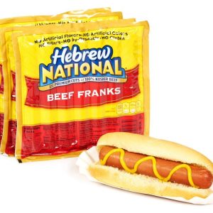 Hebrew National Beef Franks, 12 Oz (12 Pack) 84 Total Hotdogs